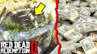 SECRET WATERWELL FULL OF MONEY in Red Dead Redemption 2  Secret Easter Eggs RDR2 [upl. by Aylmar]