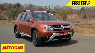 Renault Duster EasyR AMT  First Drive  Autocar India [upl. by Aihsei]