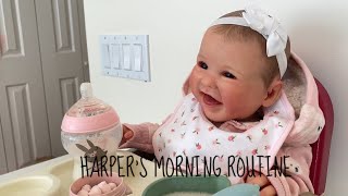 Harper’s Morning RoutineReborn Role Play [upl. by Rolanda]