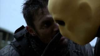 Slade Wilson vs Bill Wintergreen Arrow Episode 15 [upl. by Eulalia487]