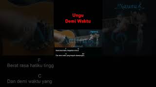 Ungu  Demi Waktu Guitar Chords Lyrics shorts [upl. by Lletnahc135]