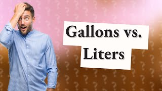 Does the US use liters or gallons [upl. by Aunson]