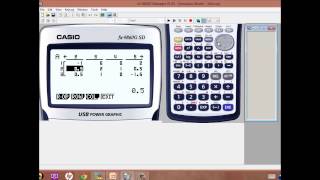 simplex method with calculator [upl. by Millicent]