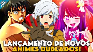 BOMBA CONFIRMADO O LANÇAMENTO DE 15 NOVOS ANIMES DUBLADOS VEJA TODOS  NETFLIX [upl. by Eelir]