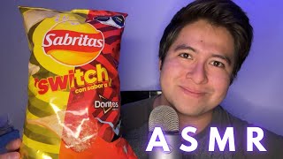 ASMR comiendo SABRITAS sabor DORITOS🔄 [upl. by Yanej]