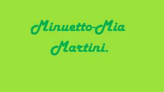 Mia MartiniMinuetto Instrumental Testo nelle info [upl. by Eelhsa]