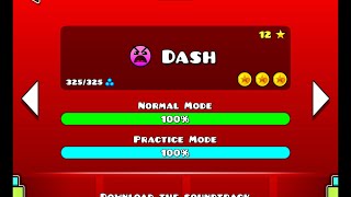 Geometry Dash Walkthrough  Level 22 Dash ALL COINS [upl. by Narcho72]