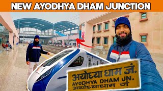 NEW AYODHYA DHAM Railway Station Full Interior Tour  India’s Most LUXURIOUS Station  Ayodhya Dham [upl. by Leummas613]