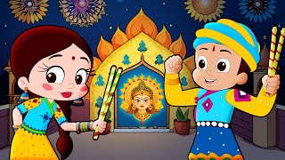 Chhota Bheem  Dandiya Dhamaka  Navratri Special Cartoons for Kids  Fun Kids Videos [upl. by Akibma]