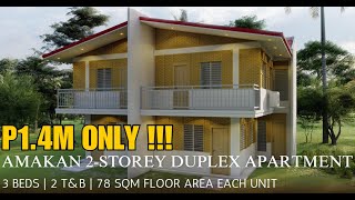 AMAKAN TWOSTOREY DUPLEX APARTMENT [upl. by Hezekiah361]