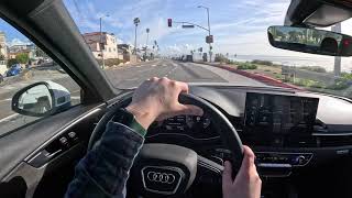 20212024 Audi A4 40 Premium Plus  POV Review amp Drive [upl. by Taber]