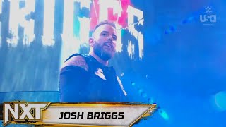 Josh Briggs Entrance  WWE NXT February 20 2024 [upl. by Innej566]