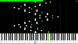 Etude Opus 25 no12 quotOceanquot  Chopin Piano Tutorial Synthesia [upl. by Veriee]