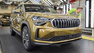 New Skoda KODIAQ 2024 PRODUCTION Line In Czech Republic [upl. by Jessica]