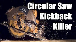 Circular Saw Kickback Killer We used science to make tools safer  Smarter Every Day 209 [upl. by Swiercz]