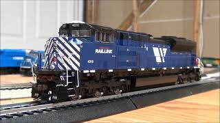 Review Athearn Genesis EMD SD70ACe Montana Rail Link [upl. by Nicolette]