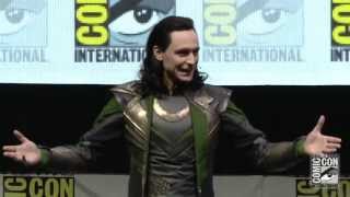 Loki Invades Hall H during SDCC 2013  THOR THE DARK WORLD  Official HD [upl. by Audwin]