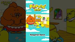 Hungarian Dance No5（Classical music for kids） POPPIN‘BIRDS nurseryrhymes children music [upl. by Ervine]