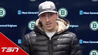 Marchand explains why he doesnt agree with his six game suspension [upl. by Orazal841]