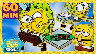 Bob Esponja  1 hora de momentos clássicos da 1ª Temporada Nickelodeon  Bob Esponja em Português [upl. by Poland]