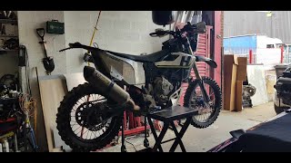 Tenere Rally Racer vs KTM 690 conclusion [upl. by Ennaxxor]