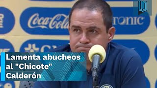 Lamenta André Jardine abucheos a quotChicotequot Calderón aún espera mejora de América I CONFERENCIA [upl. by Reffotsirhc]