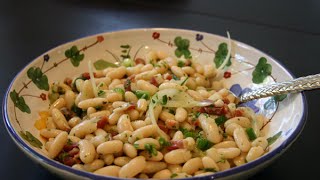 Cannellini Bean Salad [upl. by Akcirred]