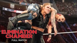 FULL MATCH  Ronda Rousey vs Ruby Riott – Raw Women’s Title Match Elimination Chamber 2019 [upl. by Strong]