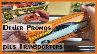 1960s PLASTIC MODELS  DEALER PROMOS  Real Beauties Plus Awesome CAR TRANSPORTERS [upl. by Guyon810]