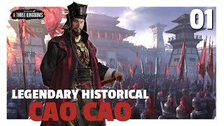 A Historical Cao Cao Campaign  Cao Cao Legendary Historical Lets Play E01 [upl. by Miof Mela99]