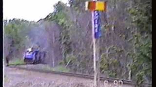 Conrail Stone Train on the Maybrook Line [upl. by Telimay]