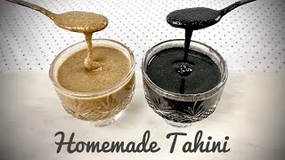 Easy Homemade Tahini Recipe Using a Blender [upl. by Allegra413]