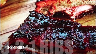 SpareRibs 321 aus dem Smoker [upl. by Anor254]