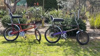 Restoration of Raleigh Chopper Bicycles [upl. by Ryle]