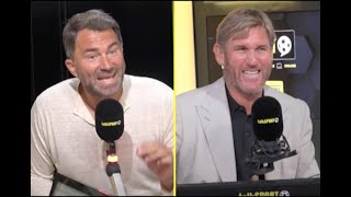 Eddie Hearn Says Simon Jordan Is The Biggest Wanker In Boxing [upl. by Eissed631]