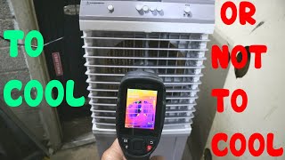 Cheap evaporative cooler unboxing test and review Can it keep me cool this summer [upl. by Orpheus]