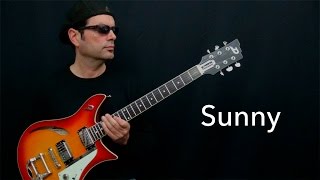 Sunny  Achim Kohl  Jazz Guitar Improvisation with tabs [upl. by Aleetha231]