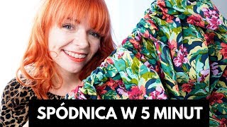 Uszyj spódnicę w 5 minut [upl. by Zimmerman]