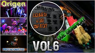 El origen de MXES FNaF Lore Explicado Vol 6 [upl. by Ajay]