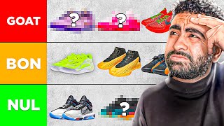 JE CLASSE LES MEILLEURES CHAUSSURES DE BASKET EN 2024 [upl. by Cassondra]