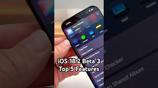 iOS 182 Beta 3 is Here  Top 5 Features [upl. by Ennaylloh]