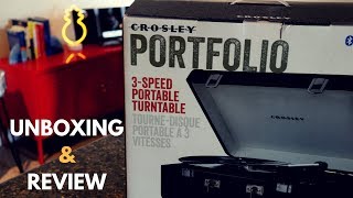 Crosley Three Speed Turntable  Unboxing amp Review  HomeGoods Finds [upl. by Sheldon]