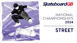 LIVE  2024 STREET FINAL  Skateboard GB National Championships [upl. by Anatak]