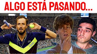 EL EXTRAÑO CASO DE DANIIL MEDVEDEV EN EL US OPEN ¡HASTA JANNIK SINNER LO SABE [upl. by Leach]