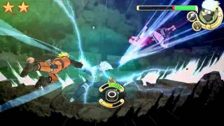 Naruto Shippuden Ultimate Ninja Impact Naruto Sakura Vs Kakashi  PPSSPP v07 PC [upl. by Shig795]