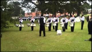 Tupelo High School Drumline Percussion Feature [upl. by Uchish]