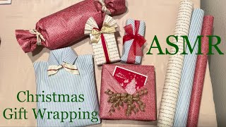 【ASMR】Unique Christmas Gift Wrapping  No Talking [upl. by Adlee]