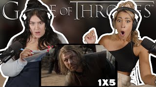 Game of Thrones 1x05 The Wolf and the Lion  First Time Reaction [upl. by Hellah98]