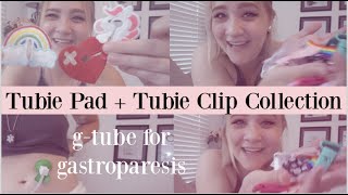 tubie pad and tubie clip collection for gtubegastroparesis [upl. by Anauqcaj639]