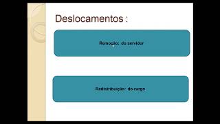 LEI 8112 DE 1990  REMOÇÃO E REDISTRIBUIÇÃO [upl. by Rogovy]